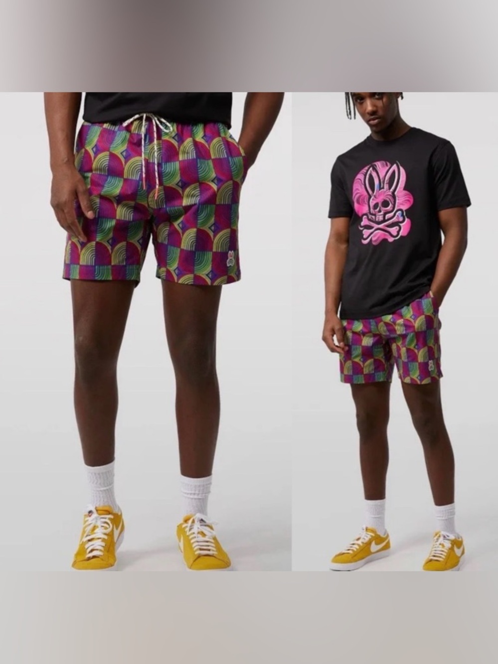 NWT Psycho Bunny Swim Trunks Shorts Mens 3XL
Geometric Spurling Lined XXXL